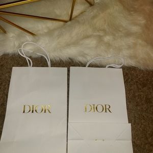 Dior shopping bag